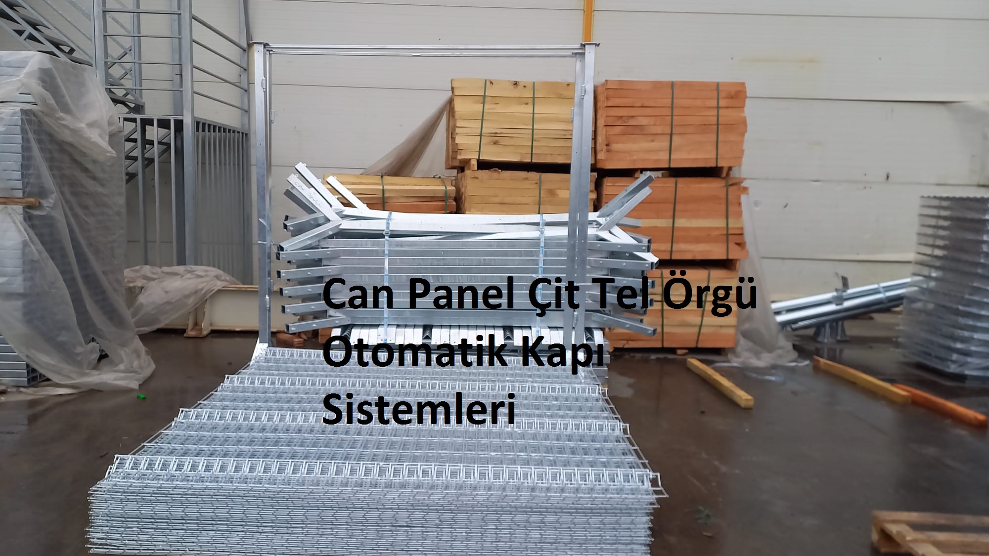 panel çit galvanizli 200x200 